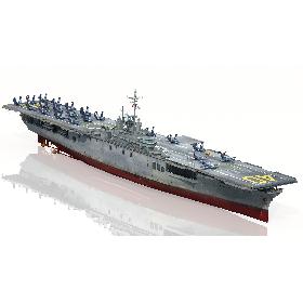 USS Tarawa (CV)-(CVA)-(CVS-40) 3D model